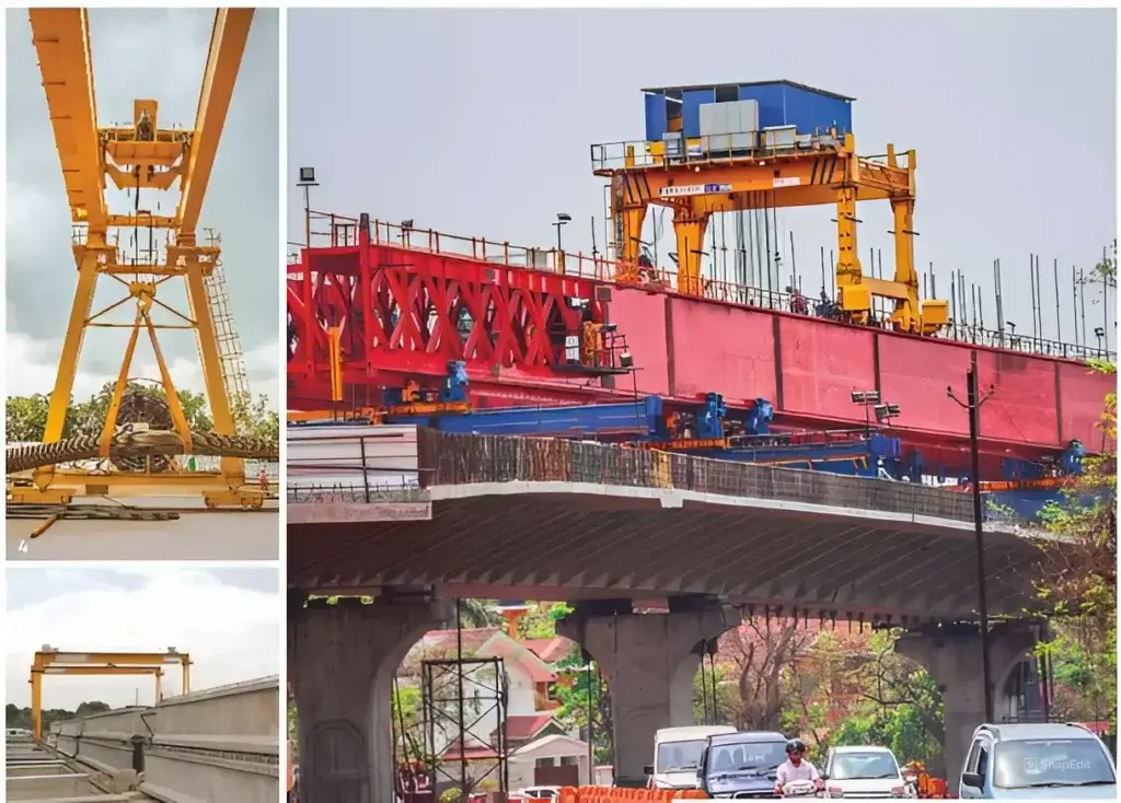crane custom untuk pembangunan jembatan