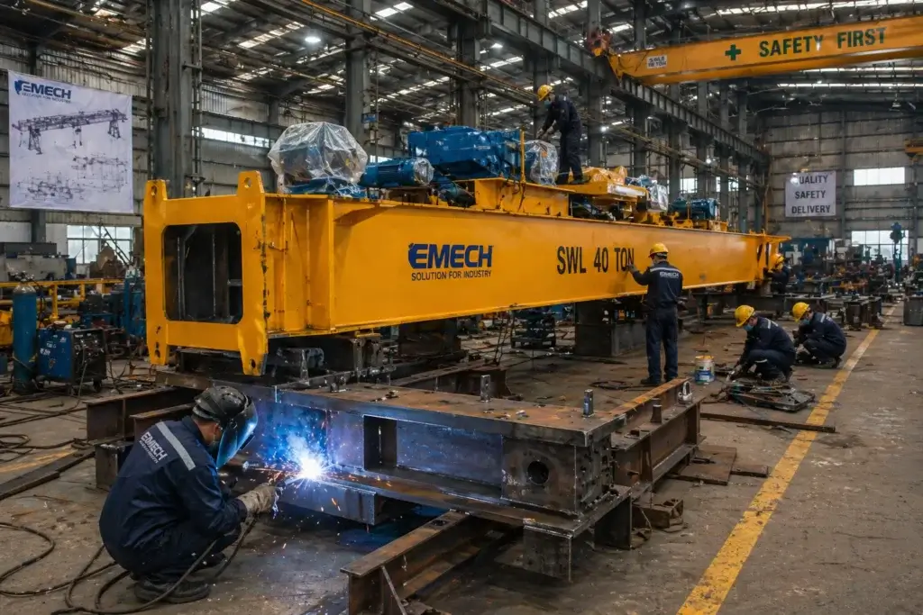 layanan pembuatan crane, spare part, & maintenance crane
